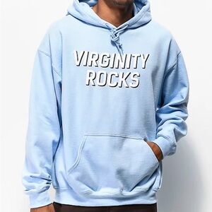 Danny Duncan Blue “Virginity Rocks”Hoodie